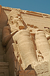 Abu Simbel Great Temple Ramses statue