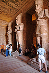 Entrance into Great Temple at Abu Simbel