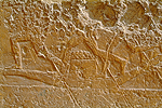 Wall relief with fishing boat in tomb G2370