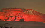 Abu Simbel Light and Sound Show with Ramses action