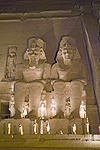 Abu Simbel at Night