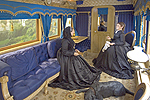 Interior photo of Queen Victoris'a Carriage