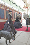 Queen Victoria arrives