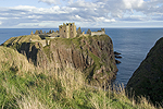 Dunnottar Castle from clifftop