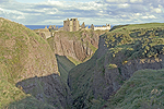 View over St Finian's Den or deep gorge