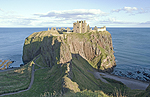 Dunnottar Castle from near clifftop entrance