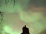 Fish eye photo of Oct2003 Corona over Crooktree