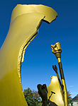 Tulip Sculpture in Dyce near Aberdeen Airport