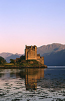 Sunset photo of Eilean Donan Loch Duich