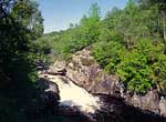 Shin Falls on the Northern East Coast of Scotland