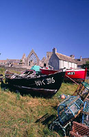 Classic photographic study of Thurso & St Peters Kirk